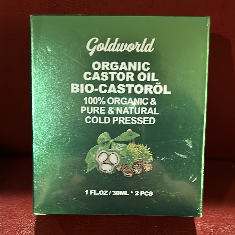 NWT Organic Castor Oil Hair Treatment - Green